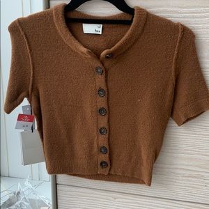 Aritzia cropped sweater